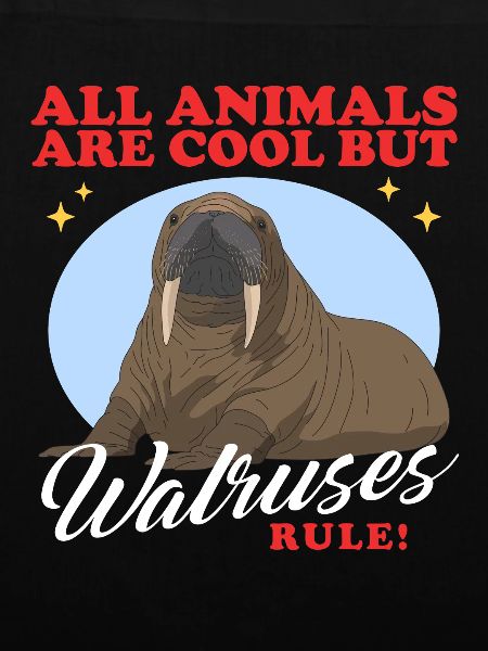Walross Walrus Walroß Walrosse Geschenk