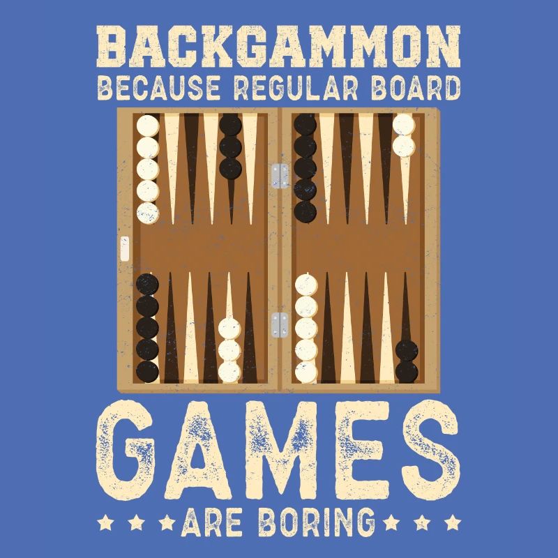 Backgammon Player Backgammon Board Game Gift