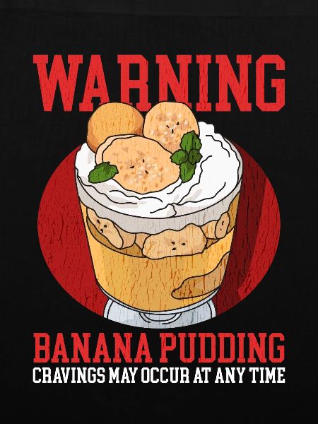 Bananenpudding Bananen Pudding Geschenk
