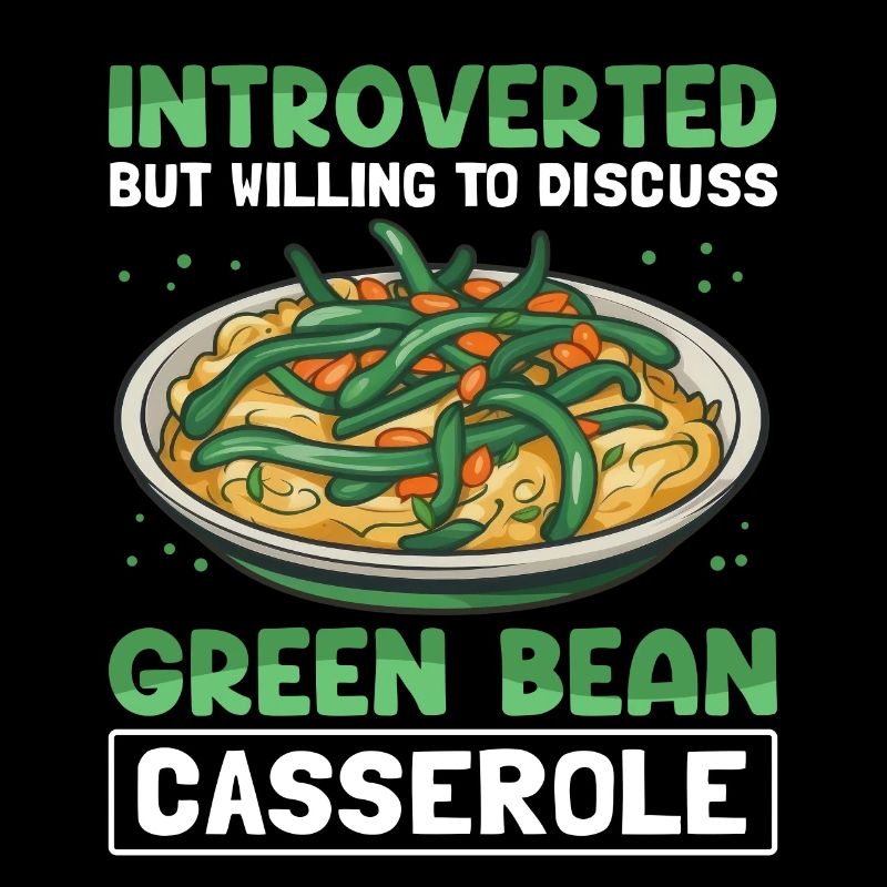 Cadeau de casserole de haricots verts
