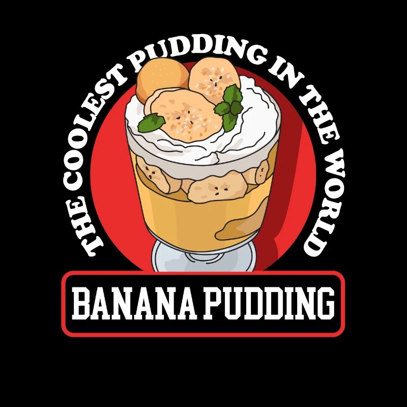 Pudding à la banane Cadeau de pudding à la banane