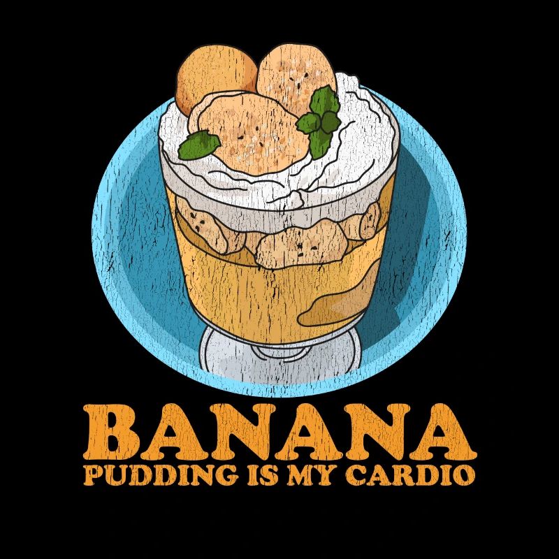Pudding à la banane Cadeau de pudding à la banane