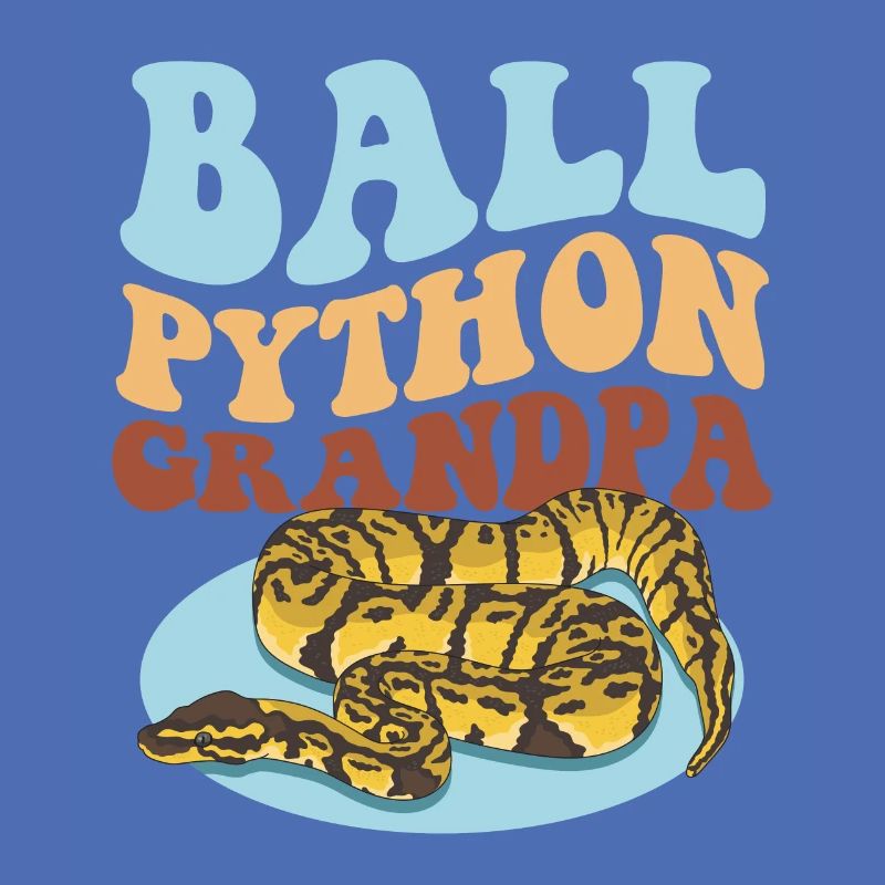 King Python Grandpa Python Snake Gift