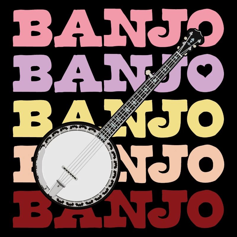 Banjo Candy Colours with Bluegrass Resonator Banjo