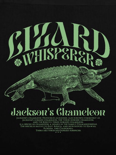 Jackson's Chamäleon Echsenflüsterer