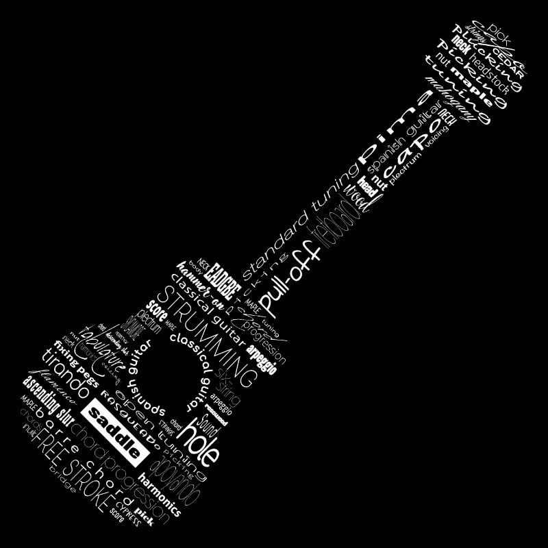 Guitar in words
