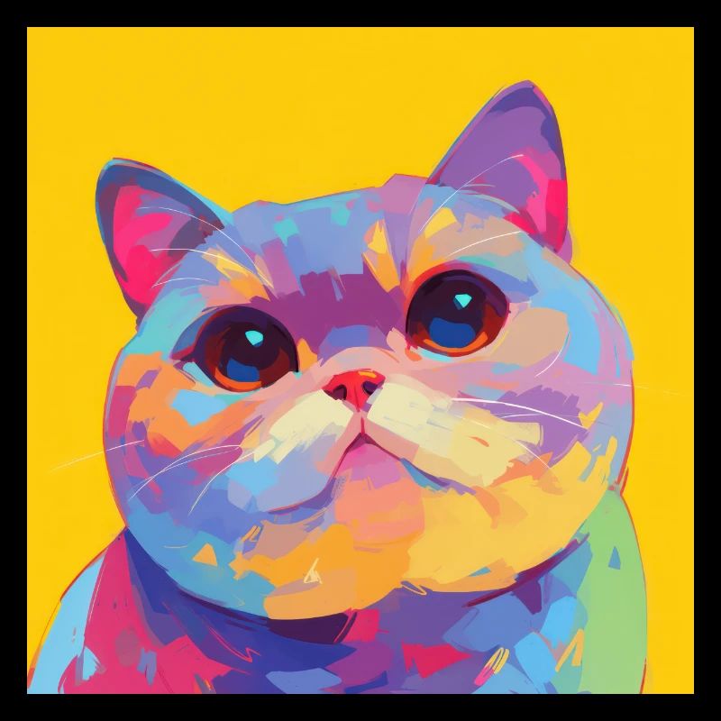 Chat, Motif De Chat