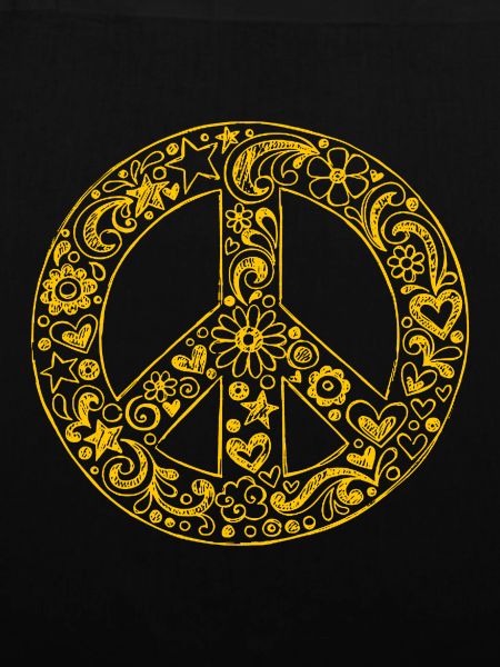 Peace Peacezeichen Friedensbewegung Hippie Goddess