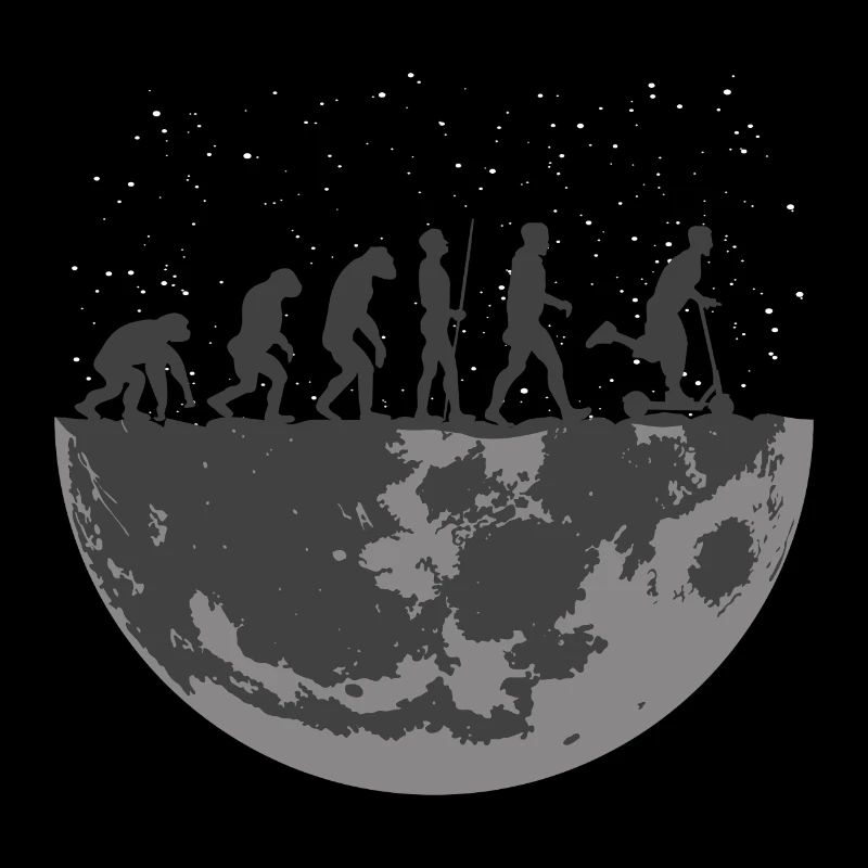 Pedal Scooter E-Scooter Scooter Électrique Evolution Moon