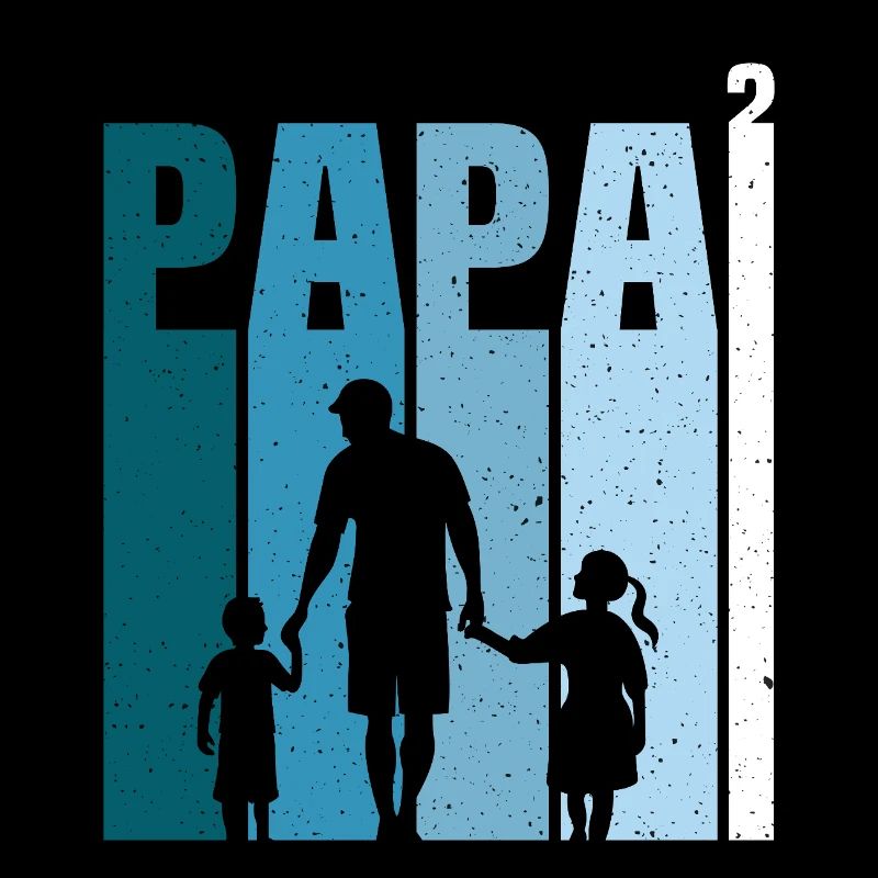 Padre e figlia e figlio, figlia e figlio
