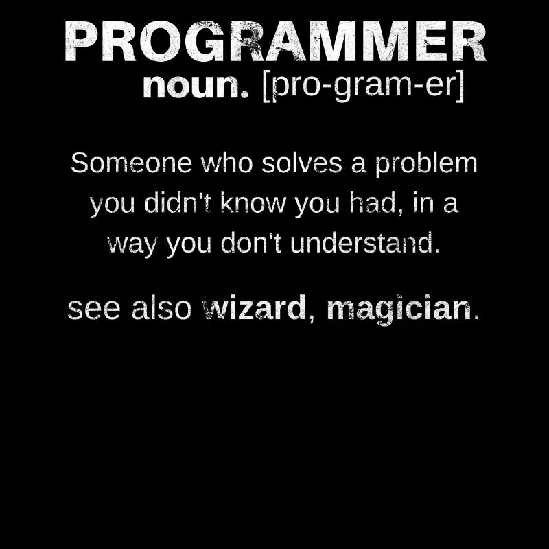 Lustiges Geschenk Programmierer Computer Erklärung