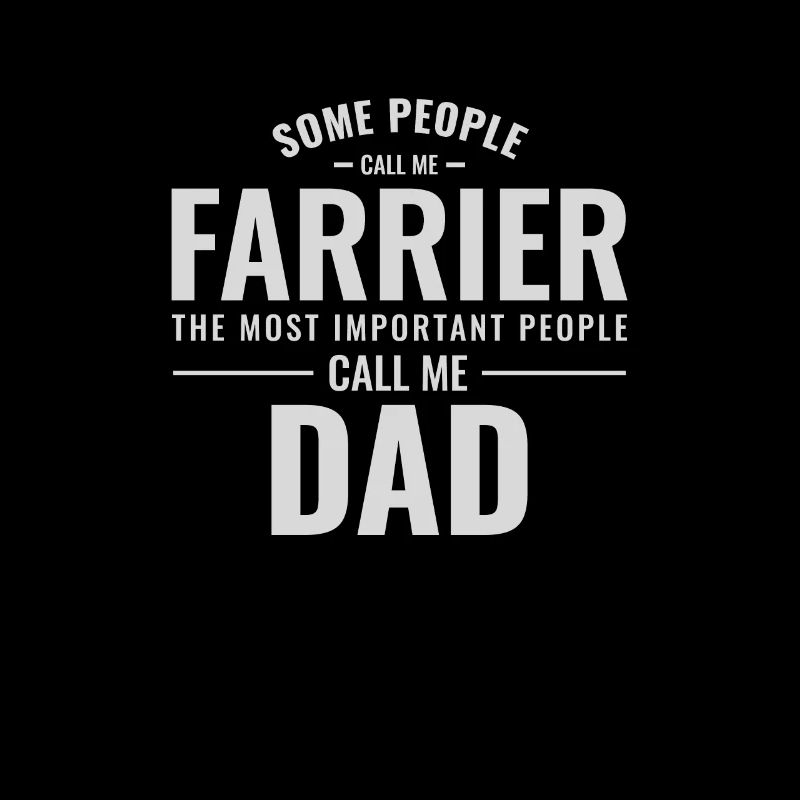 Farrier Blacksmith Dad Fathers day Funny Gift