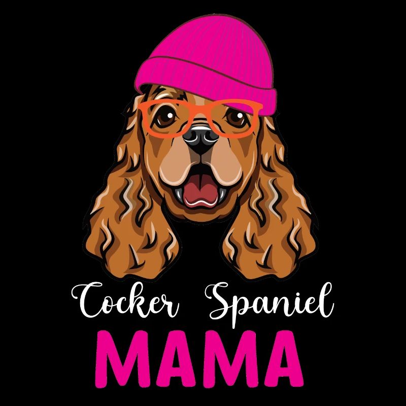 cocker spaniel mama gift idea for owners women fun