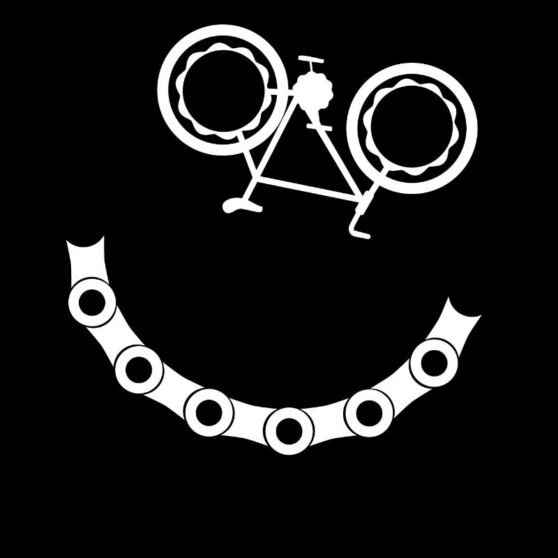 Image drôle Avec le visage de vélo