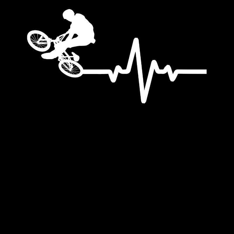 Bicycle on ECG line