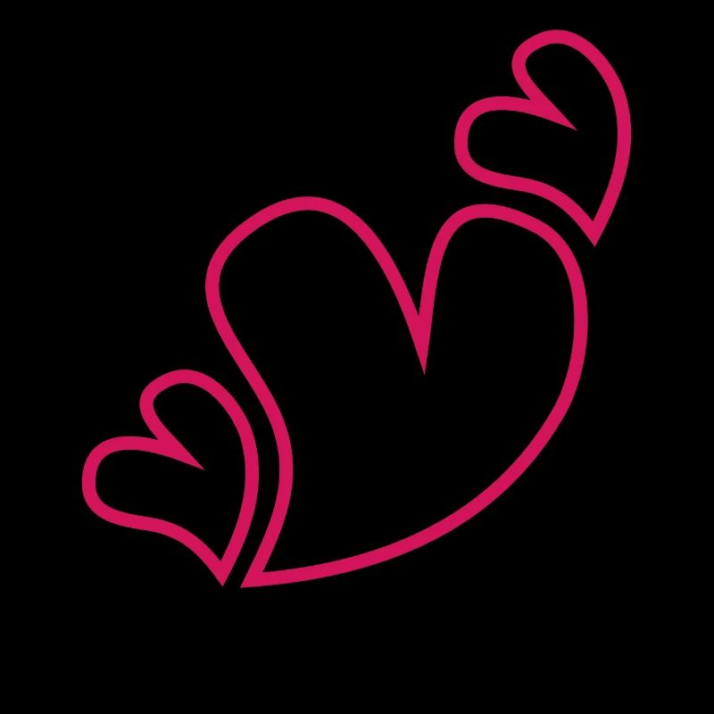 Three Red Hearts