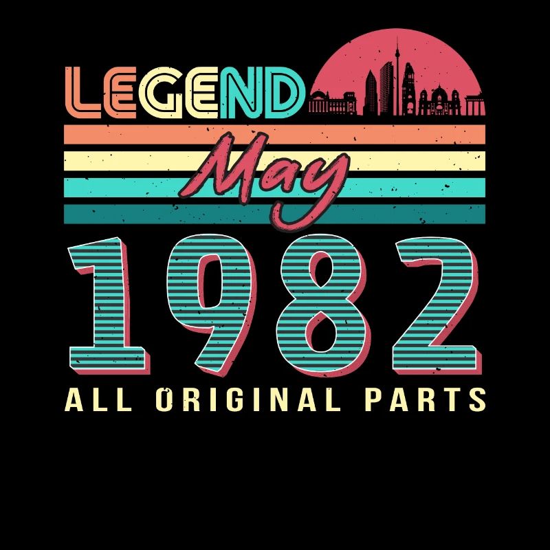 40ter Geburtstag Mai 1982