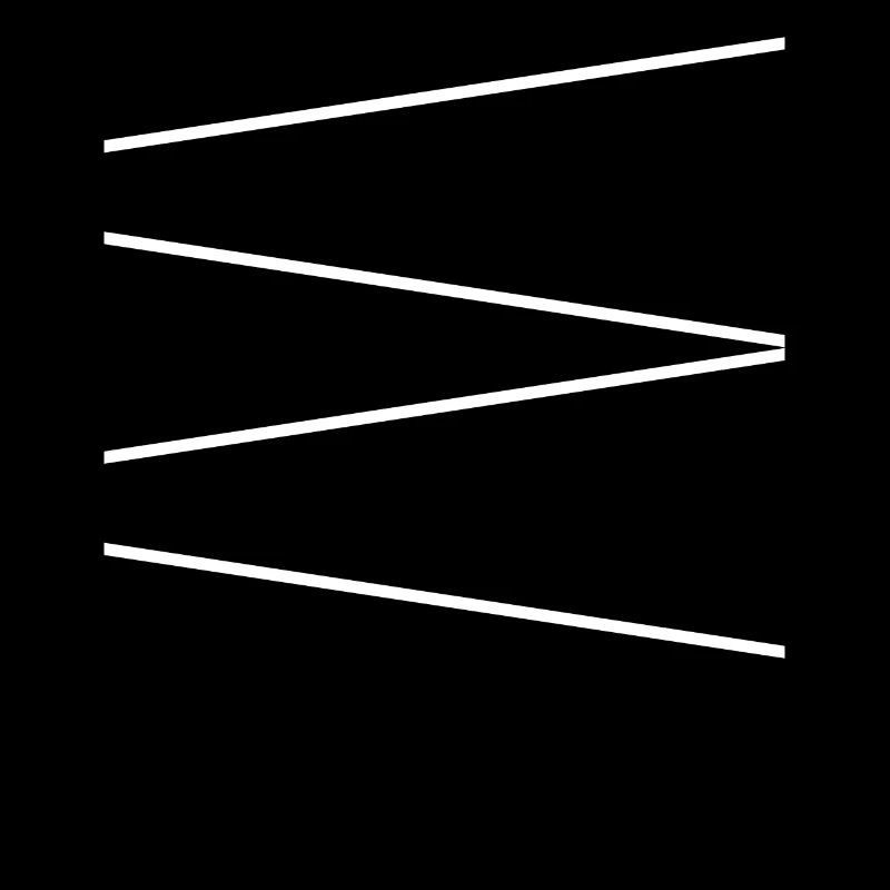 Lignes blanches abstraites