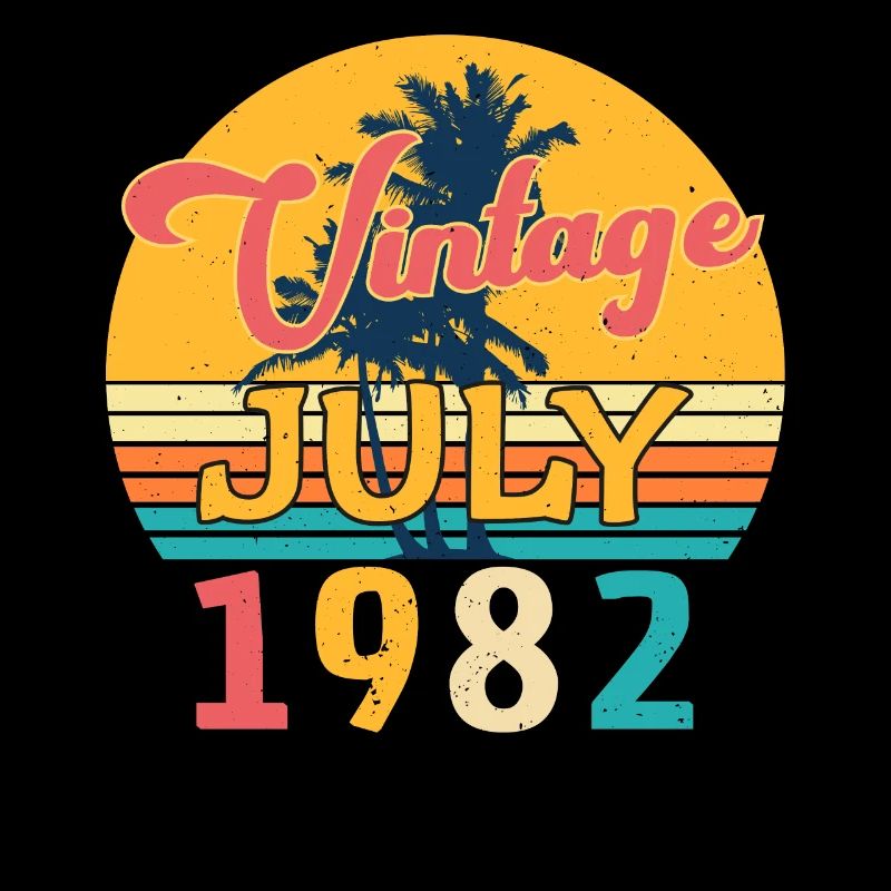 Juli 1982 40ter Geburtstag