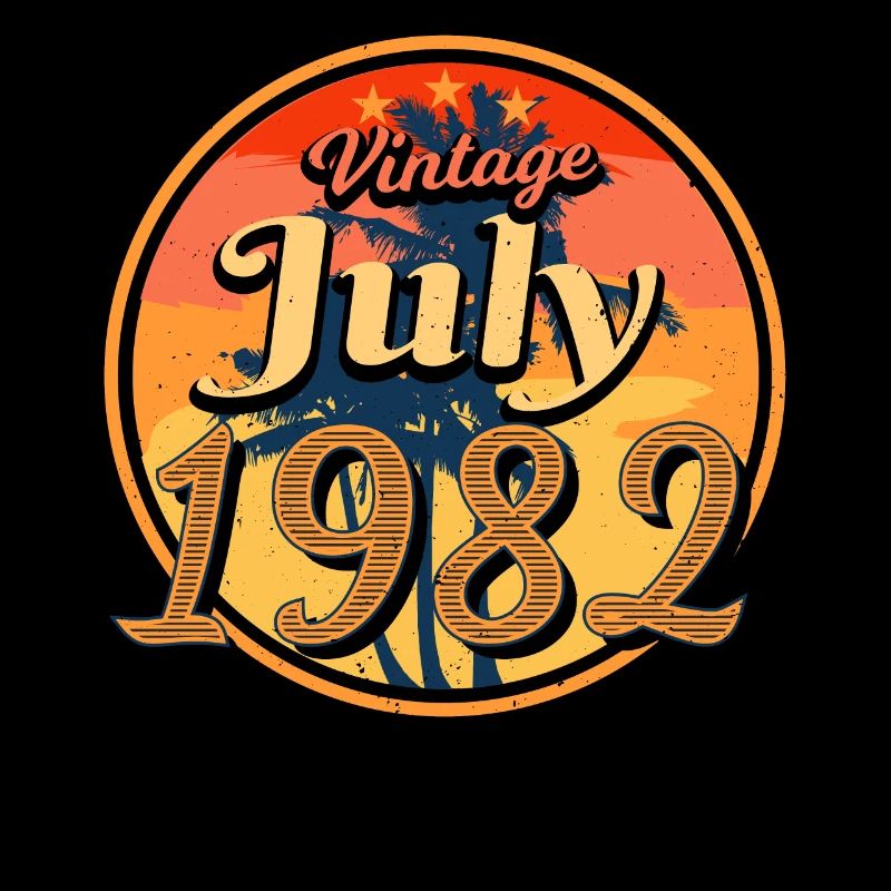 Juli 1982 40ter Geburtstag