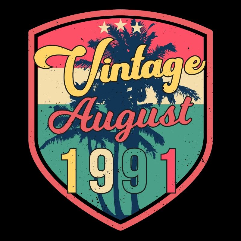 Vœux d’anniversaire pour août 1991