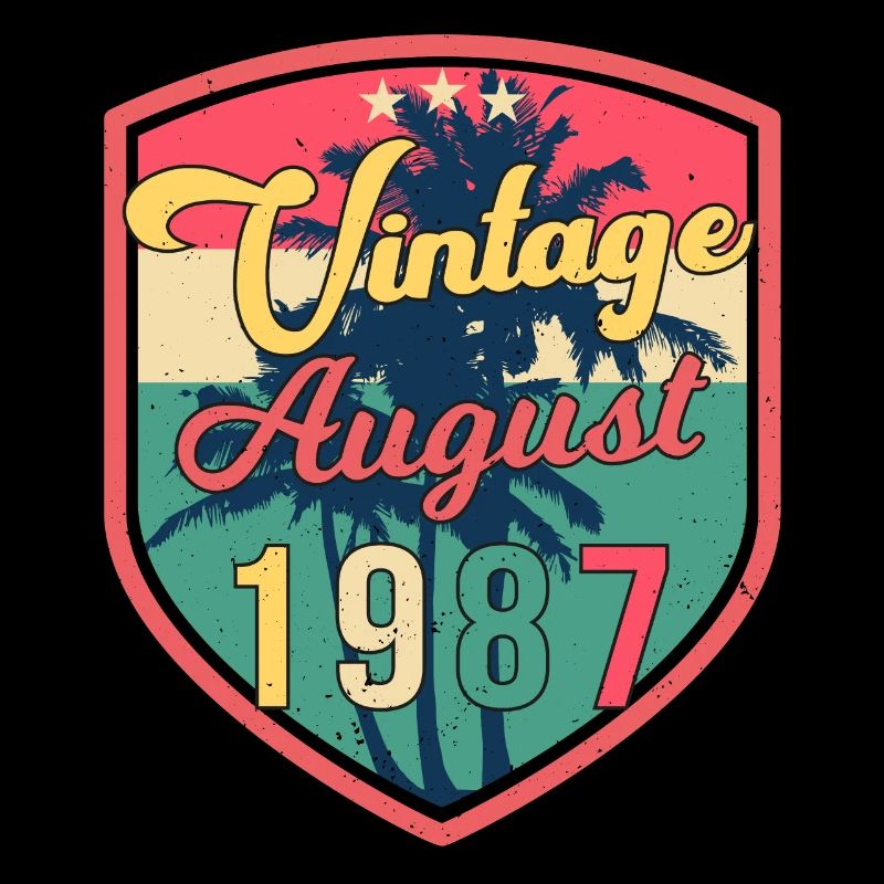 Août 1987 Idée cadeau