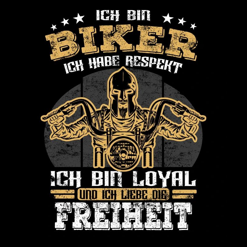 Biker Motorradfahrer - Spruch