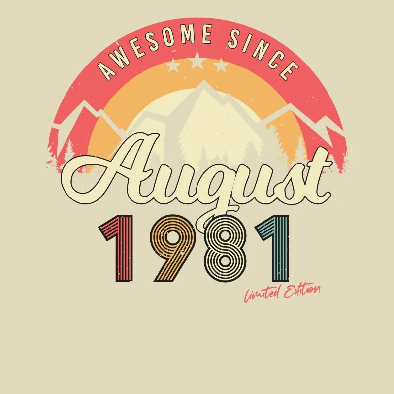 August 1981 Limited Edition