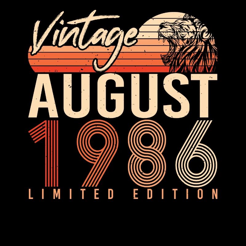 Année de construction 1986 en août
