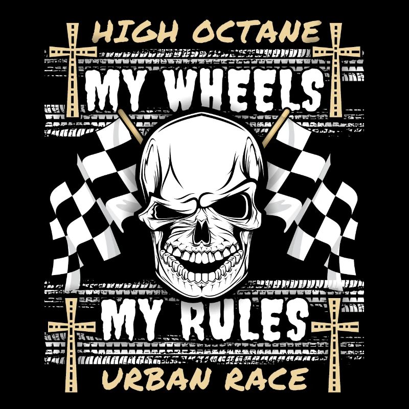 Crâne, Crâne, Course, Course automobile, Design de motard