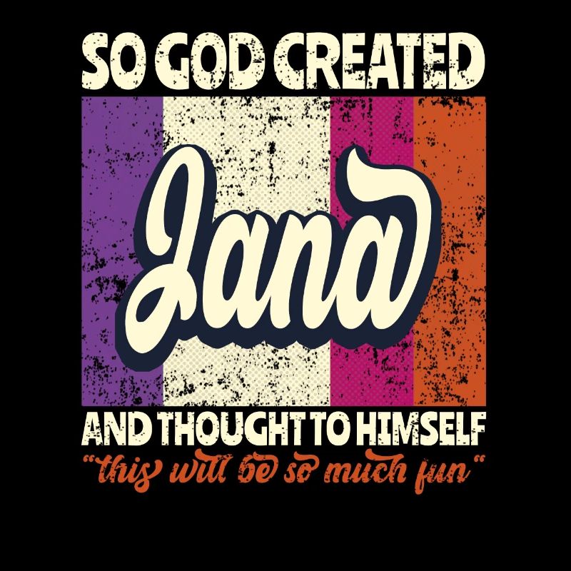 Jana Name Gift Birthday Name Gift