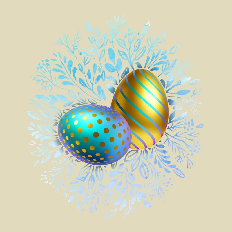 Happy Easter, Easter Eggs, 3D Design Egg