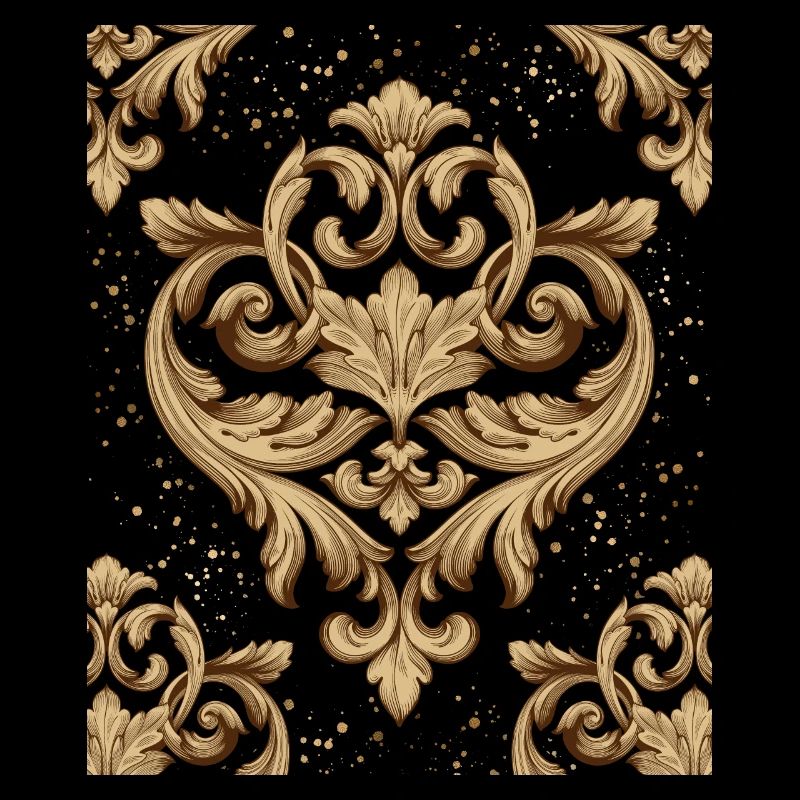 Barock, Barock-Design, Baroque Boho-Ornament