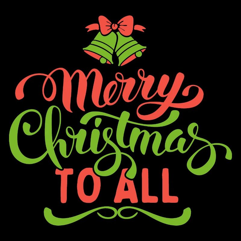 Typographie de Noël Joyeux Noël à tous