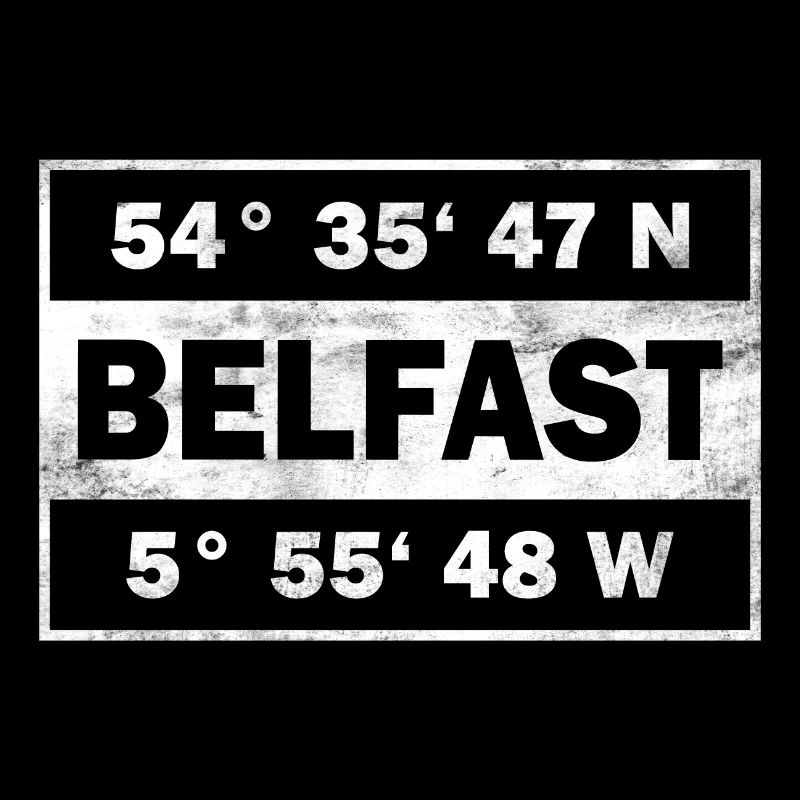 Belfast Coordonnées Irlande du Nord Belfast