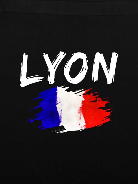 Lyon Frankreich Flagge Stadt Lyon