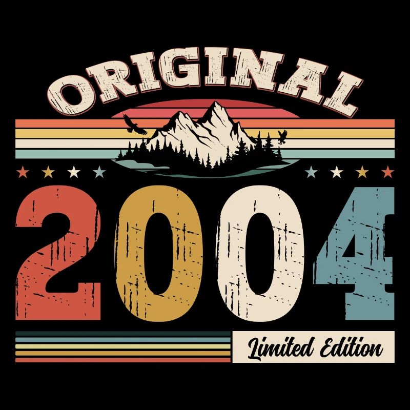 20ème Anniversaire Année 2004 Millésime 2004 Original