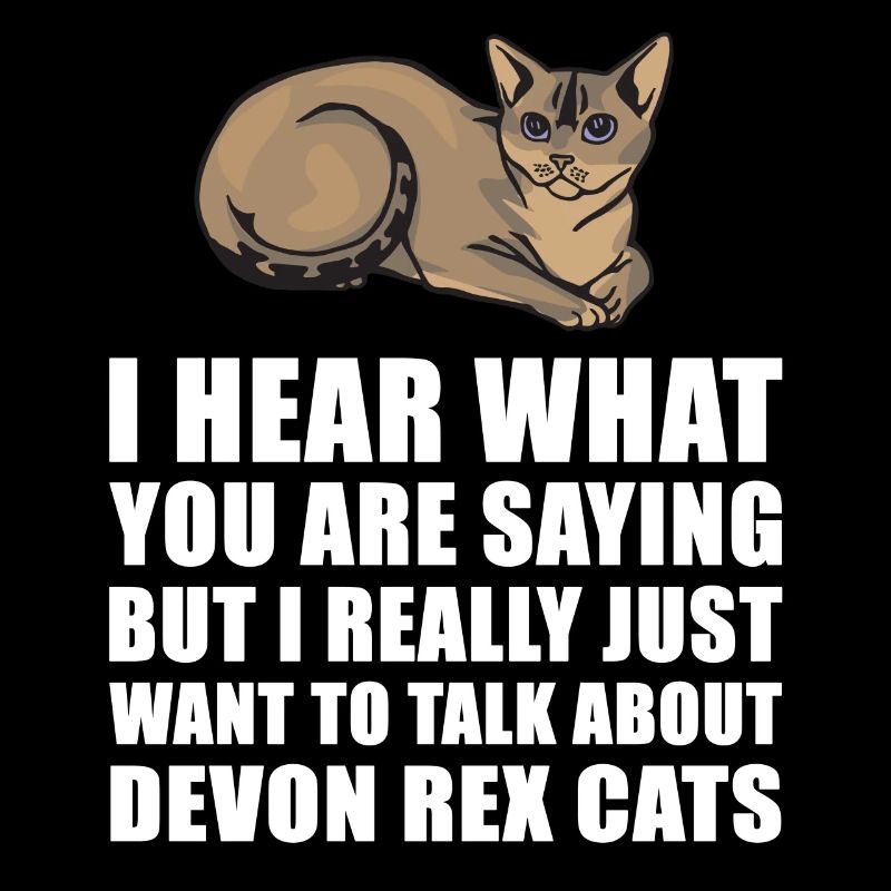 Devon Rex Cat Cute Gift