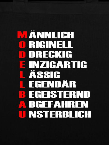 Modellbau Modellbauer Spruch