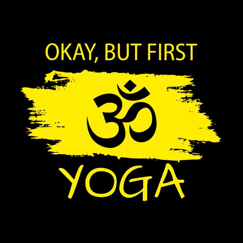 Lustiger Yogaspruch