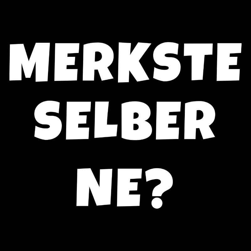 Merkste selber ne?
