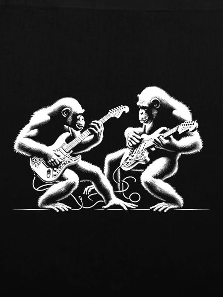 Gitarren-Groove Gorillas
