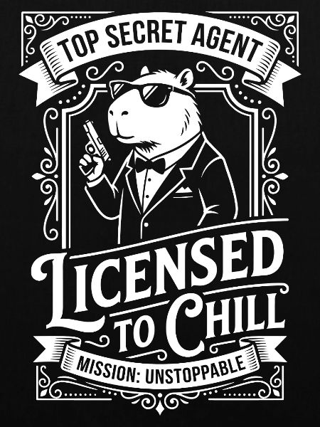 Licensed to Chill - Agentenhumor