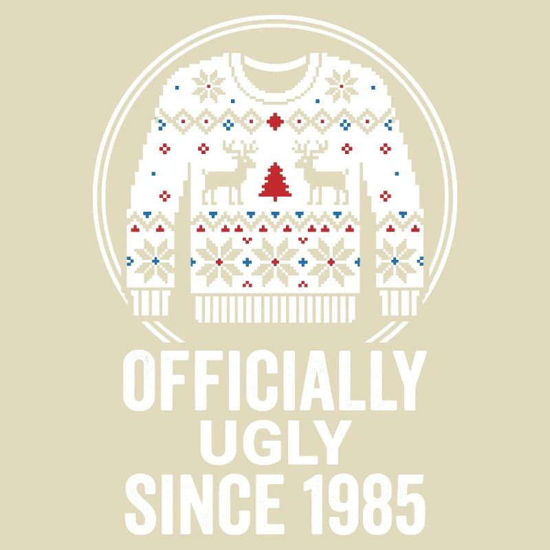 Offiziell Ugly 1985 Weihnachtspullover