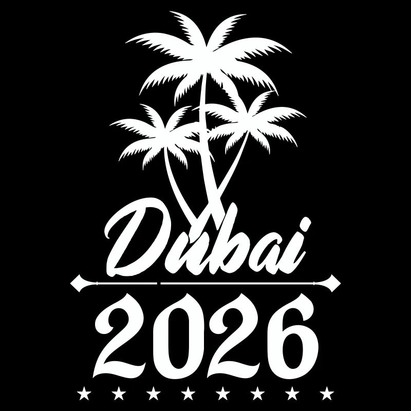 Dubai 2026 Palm Tree Emblem