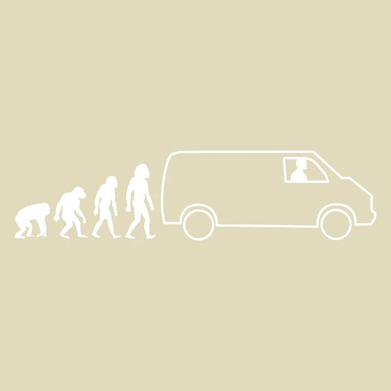 Camping Bus Van Life Evolution Gift