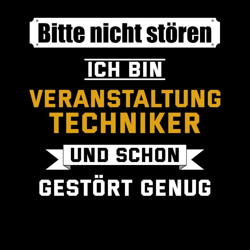 Veranstaltungstechniker Tontechnik Geschenk Spruch