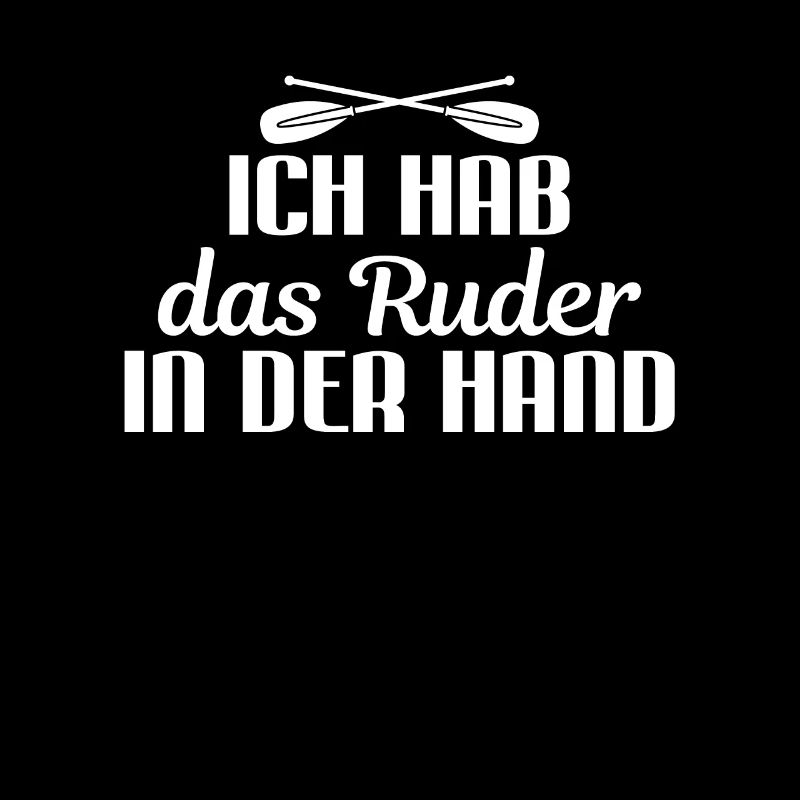 Ruder in der Hand Rudern Ruderer