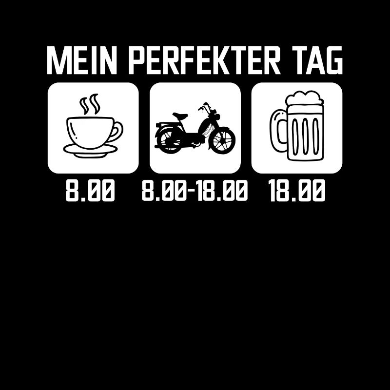 Mofa Moped roller Mopedfahrer Geschenk