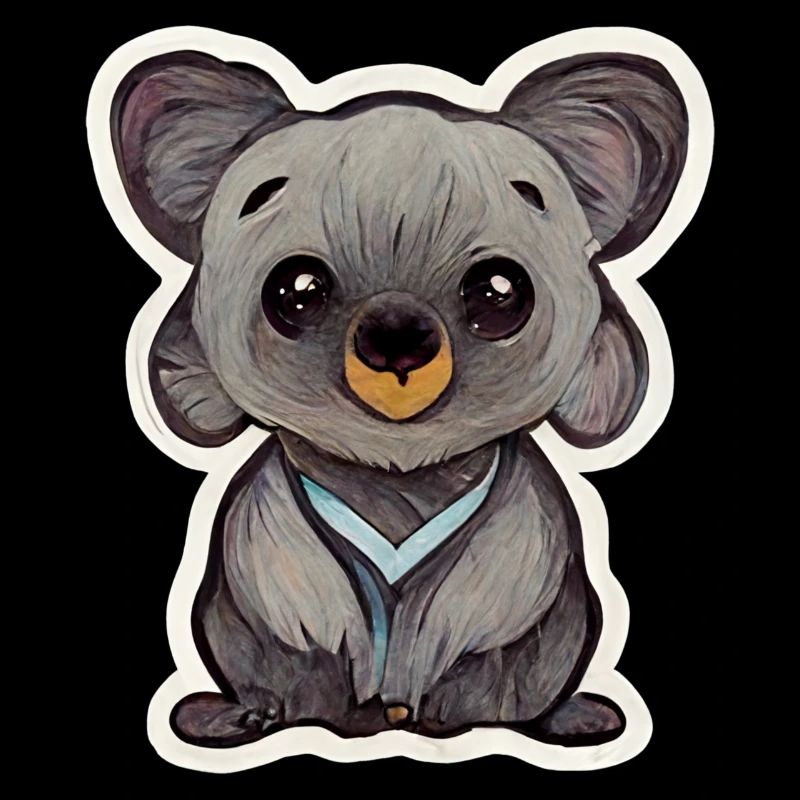 Cute Koala Bear Illustration